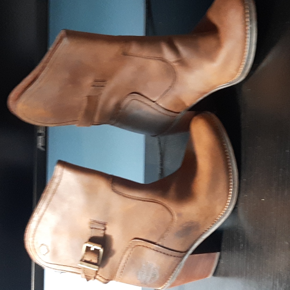 Vintage Harley-Davidson Boots, Size 5